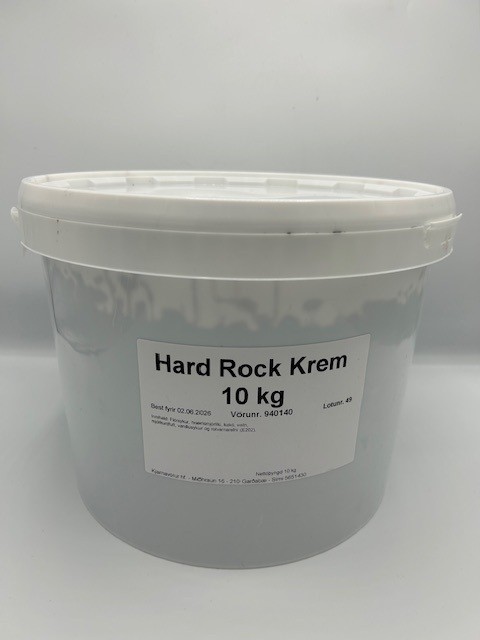 Súkkulaðikrem Hard Rock krem